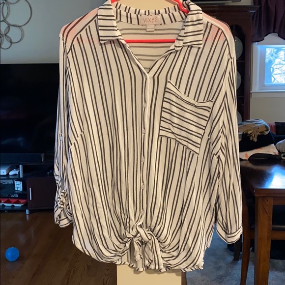 Striped blouse - Picture 1 of 7